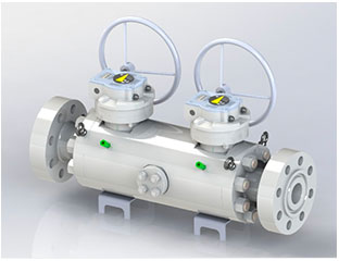 Valvole a Sfera Trunnion Twin Ball Double Block and Bleed Valvole a Sfera Trunnion Twin Ball Double Block and Bleed